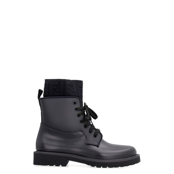Stylish Black Combat Boots for Women - Picture 1 of 4